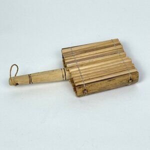 Vintage Kayamba Shaker African Percussion Box Musical Instrument